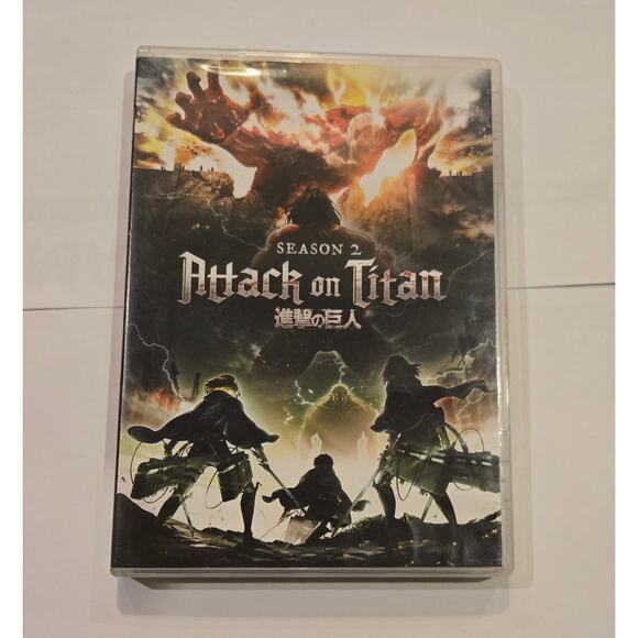 Attack on Titan: Season 2 Complete DVD Box Set - Picture 1 of 2
